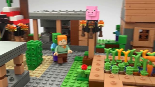 The Village - LEGO Minecraft - Product Animation 21128 смотреть онлайн