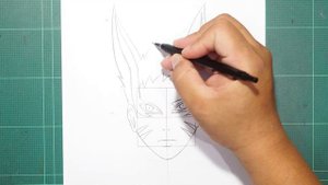 Anime Drawing | How to Draw Naruto Baryon Mode Easy Step by Step