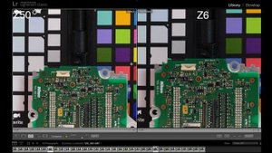 Nikon Z50 vs Z6 High ISO test. ISO 100 - 51,000