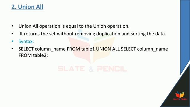 SQL|SQL Set operations|dbms|malayalam|calicut_university|bca/bsc_cs fourth semester