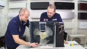 Сплит-система Zanussi Perfecto. Наружный блок.mp4