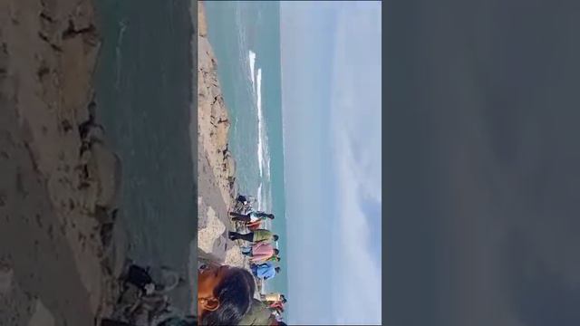 merging point of bay of Bengal and Indian Ocean in Dhanushkodi