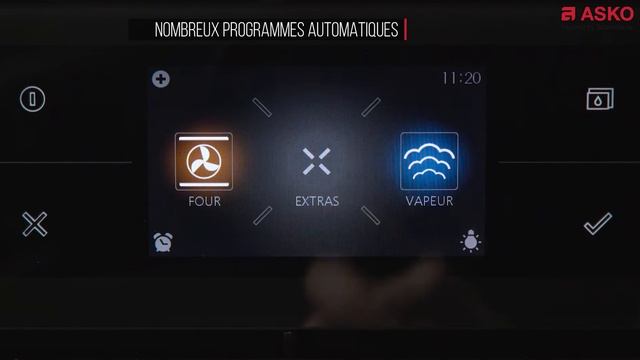 Four écran tactile TFT ELEMENTS - ASKO Electroménager смотреть онлайн