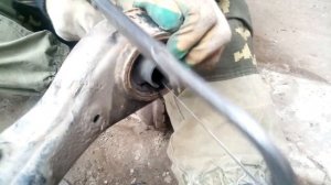 Замена Сален блоков задней балки киа рио