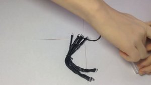 Обзор гирлянды на батарейках за 90 секунд.