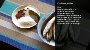 Солёная мойва . Рецепт от шеф повара Максима Григорьева