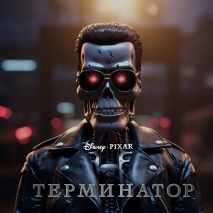 Терминатор как мультфильм от «Pixar»