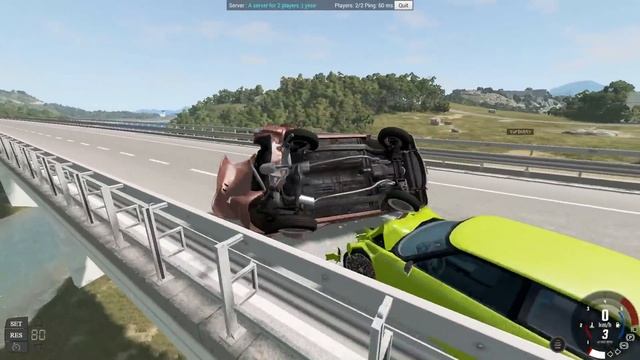 Мультиплеер В БИМКЕ | Догнал В ЖОПУ - BeamNg MP смотреть онлайн