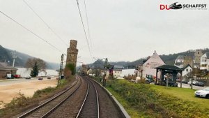 И снова грузовое движение / Машинист в Германии / Вид из кабины