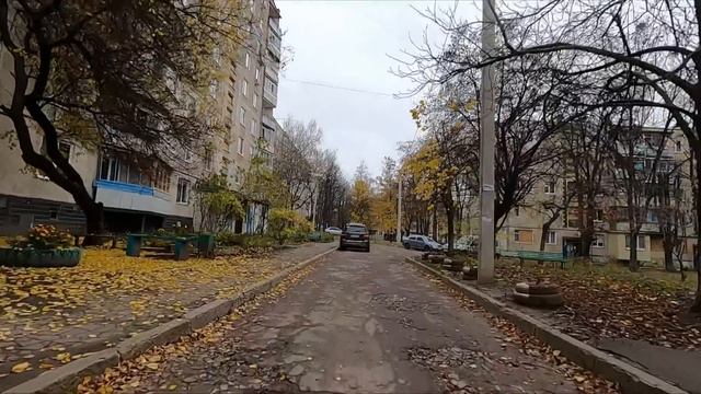 Харьков вдоль улицы Героев труда. Районы 522, 521, 607 смотреть онлайн