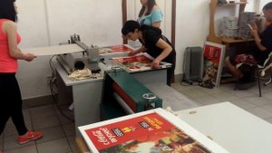 Кашировка в типографии Poliada.pro