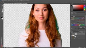 Чистим волосы от фона в photoshop