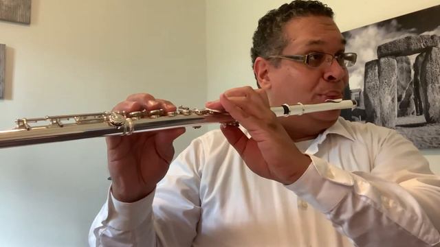 Debussy Arabesque no. 1 (Powell Signature II all sterling silver flute trial) смотреть онлайн