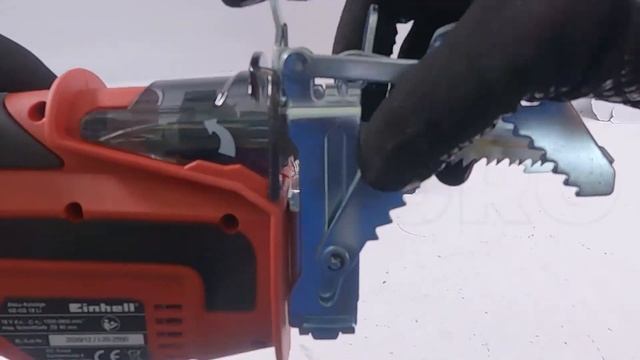 Scie à batterie Einhell GE-GS 18 Li PXC : tutoriel de montage par nos techniciens