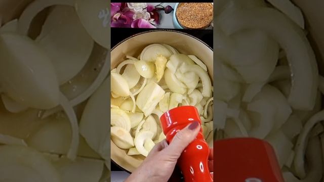 French Onion Pasta #newrecipe