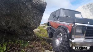 Traxxas TRX-4 Ford Bronco Ranger XLT First Run By scaleRCBuzz