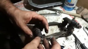 замена передних тормозных колодок CHEVROLET LACETTI