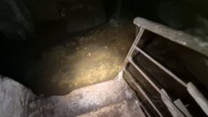 Канализация течёт в подвал годами. Съёмка от 13.09.2024г.