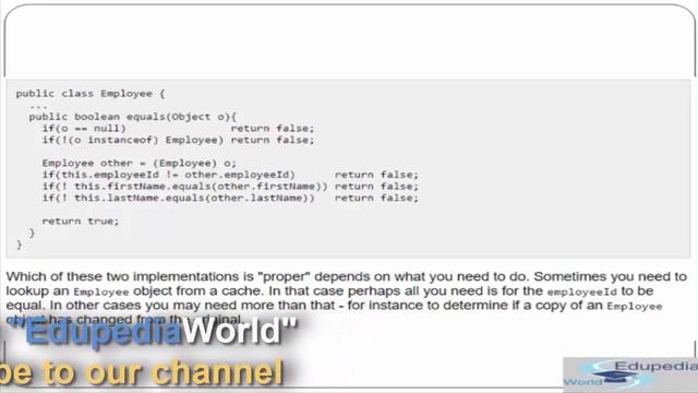 Core Java | Collection | hashcode and Equals | Part 96