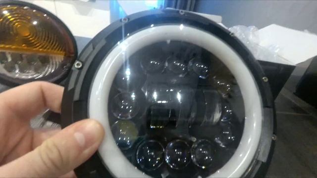 Светодиодная оптика на УАЗ Хантер смотреть онлайн