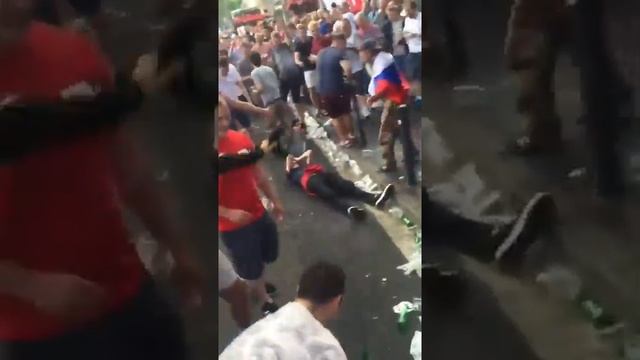 Евро 2016 Болельщики Уэльса и России. Wales fans in France EURO 2016