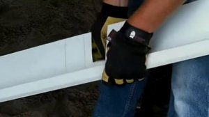 Монтаж фасадных панелей KMEW 08 Нижний отлив