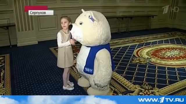 Мишка задул олимпийский огонь! Девочка плачет!Продолжение истории! смотреть онлайн