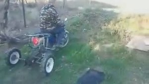 трицикл из китайского мопеда