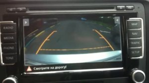 Работа камеры заднего вида VW Jetta Mk6 ч. 2