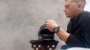 Как сделать держатель телефона для шлема