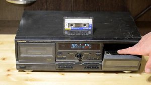 Первое включение! Кассетная дека Technics RS TR 373 M2