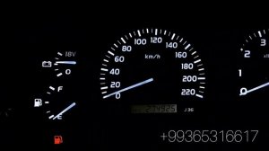 Тюнинг приборной панели Toyota Land Cruiser 100 куз (Пересвет под Lexus LX 470) Tuning of dashboard