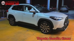 Toyota Corolla Cross 2023 г.в.(Интерьер и экстерьер) Обзор Японского автомобиля.