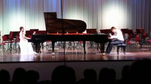 С.В.Рахманинов "Пляска мужчин" из оперы "Алеко". Переложение для двух фортепиано М.Готлиба.