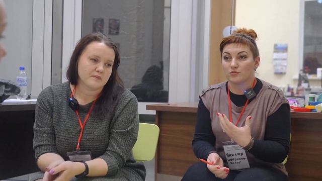 Эмилия Хафизова и Нина Грязева о выставке "Живи сейчас" смотреть онлайн