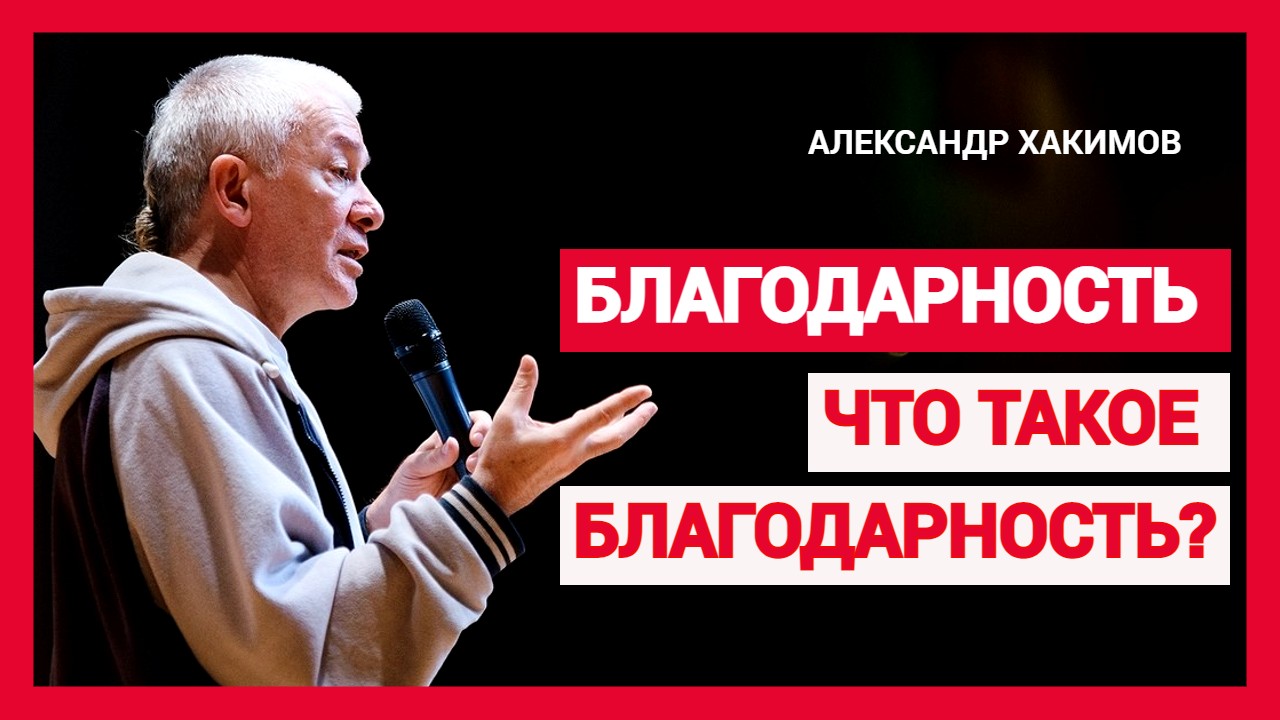 Благодарность. Что такое благодарность? Александр Хакимов.mp4