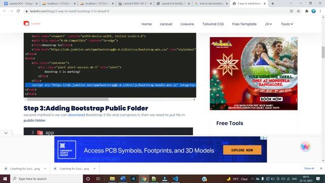 Creating our Laravel 8 CRUD Part 2 смотреть онлайн