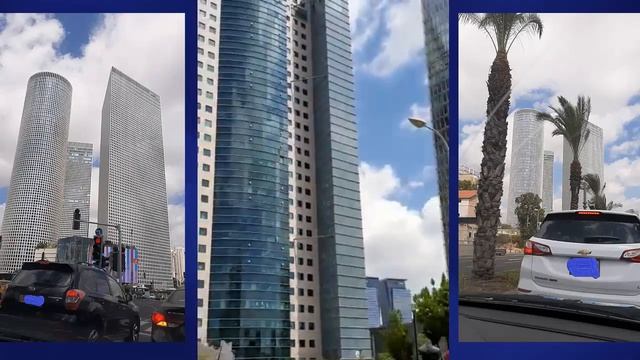 Башни Азриэли Небоскребы в центре Тель-Авива Израиль смотреть онлайн