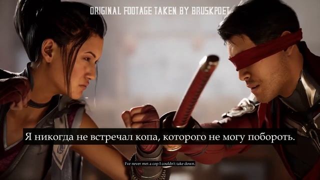 MK1 - часть вступительных диалогов Ли Мей (рус. субтитры) смотреть онлайн