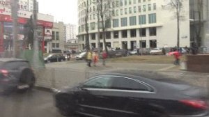 Москва, трамвай 11, участок Ростокинский проезд - Мост Окружной железной дороги (Съемка в другую