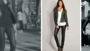 С чем носить кожаные леггинсы?