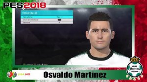 Pes 2018 Santos Laguna Osvaldo Martinez Apariencia y Habilidades