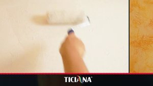 TICIANA  1й способ нанесения фактурной краски