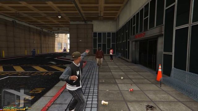 GTA 5 - Снежки, снег, хулиганство смотреть онлайн