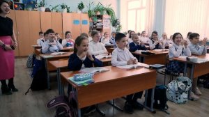 Встреча школьников с участником СВО