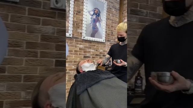 Стрижка и классическое бритье ?/ Haircut and classic shave