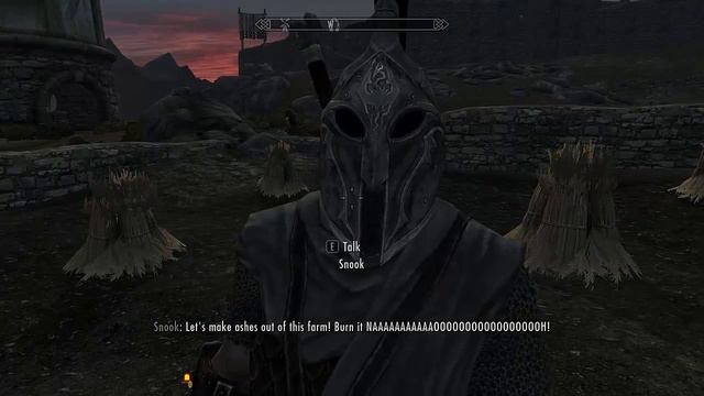 Chivalry Agatha Vanguard "Snook" Skyrim Follower Mod смотреть онлайн