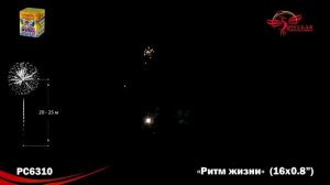 Фейерверк РС6310 "Ритм жизни" (0,8" х 16 залпов)