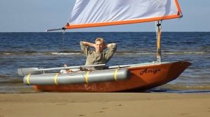 Dinghy Sailing Holidays: Under Lateen Sail - Part 4 / Швертбот под латинским парусом