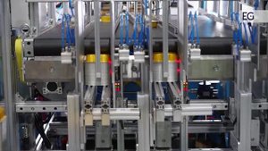 Линия для изготовления банки и крышки ламистер SE - 80